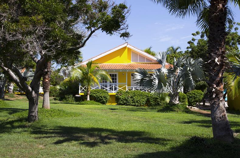 Appartementen van het Bon Bini Seaside Resort