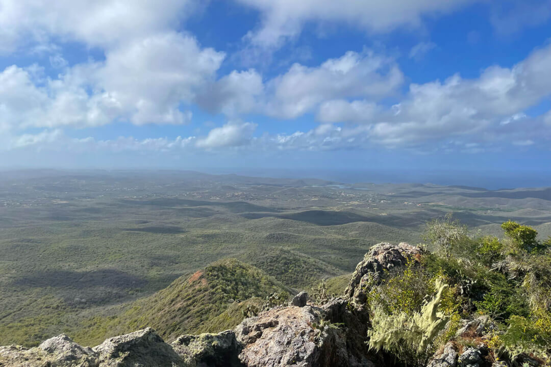 Op de top van de Christoffelberg