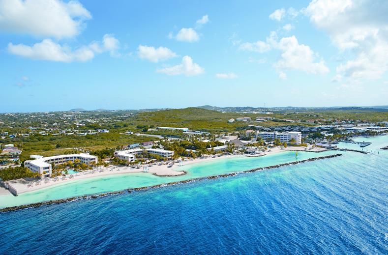 drone foto bij Sunscape Curaçao Resort & Spa