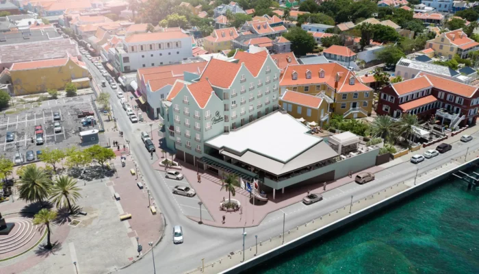 Harbor Hotel & Casino Curaçao drone foto