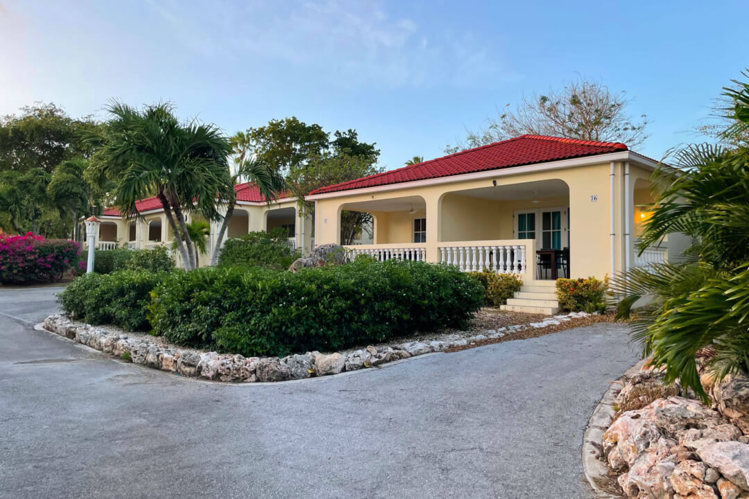 twee onder één kap huisjes op Livingstone Jan Thiel