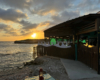 Zonsondergang bij De Visserij op Curacao